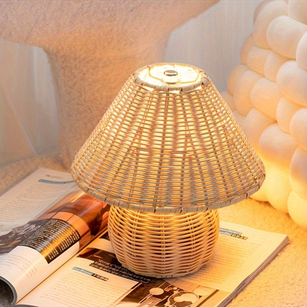BowLift | Noya Rattan Table Lamp Home Decor
