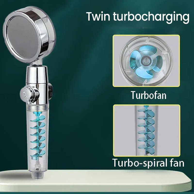BowLift | High Pressure Shower Head