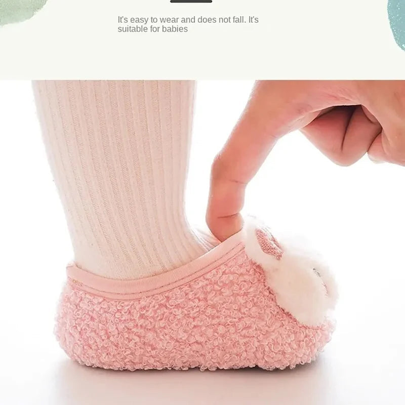 BowLift | Cute Fleece Baby Socks Shoes