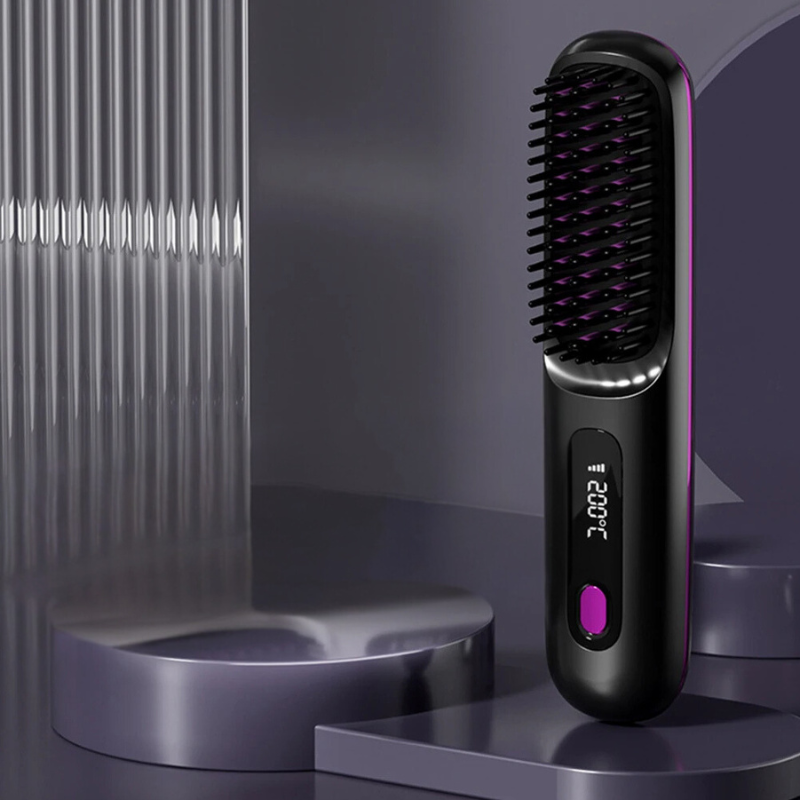 BowLift | Hair Straightening Brush with Digital Display