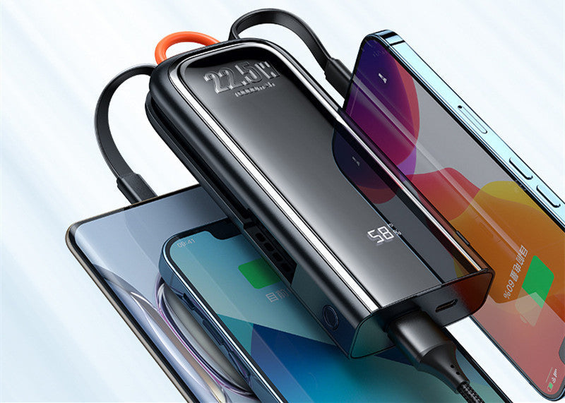 BowLift | 2-In-1 10000mAh Digital Display Fast Charging Power Bank