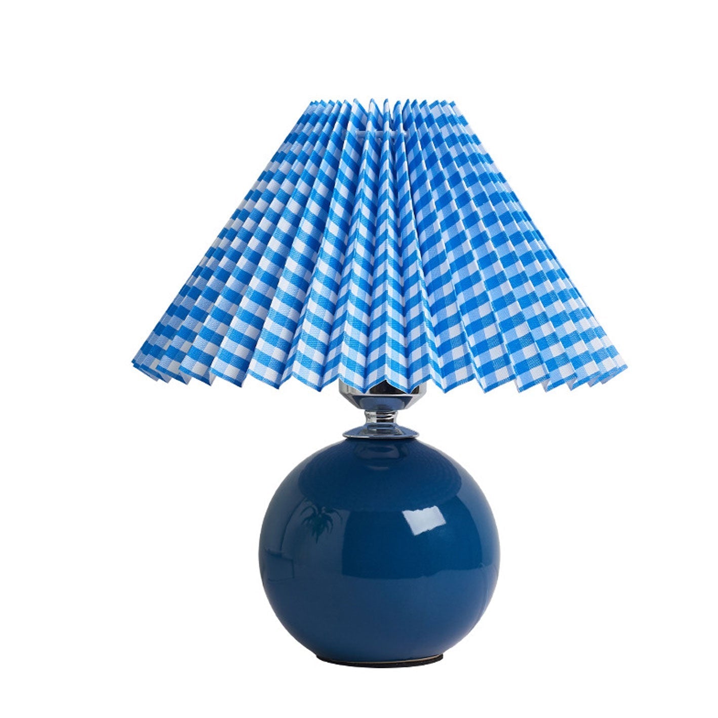 BowLift | Nordic minimalist 1-light table lamp made of ceramic with pleats