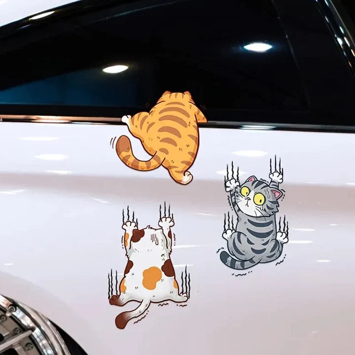 BowLift | Cute Cat Cartoon Stickers Car Stickers