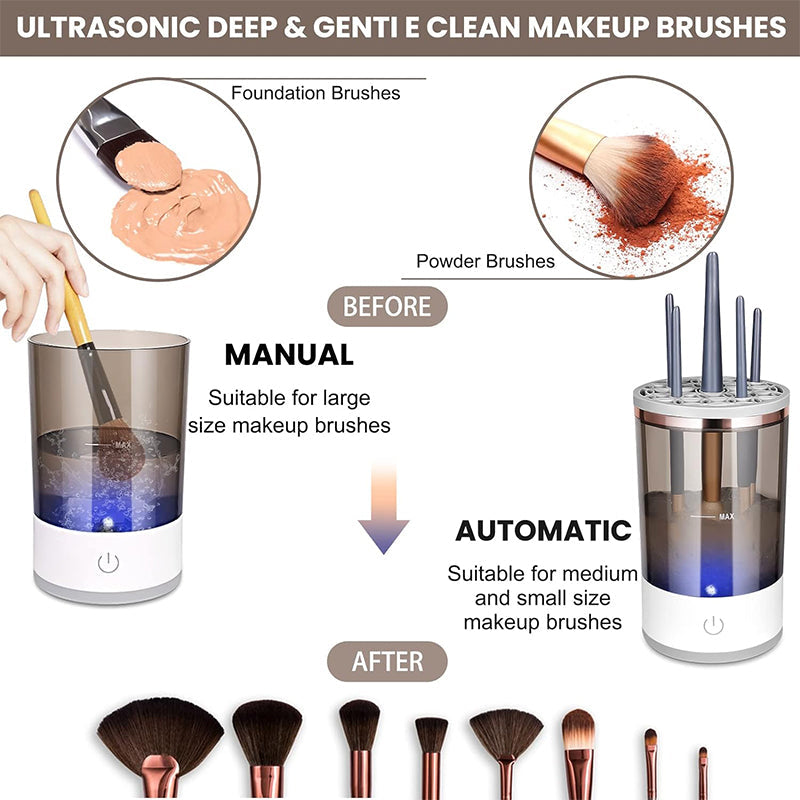 BowLift | Electric Makeup Brush Cleaner Machine