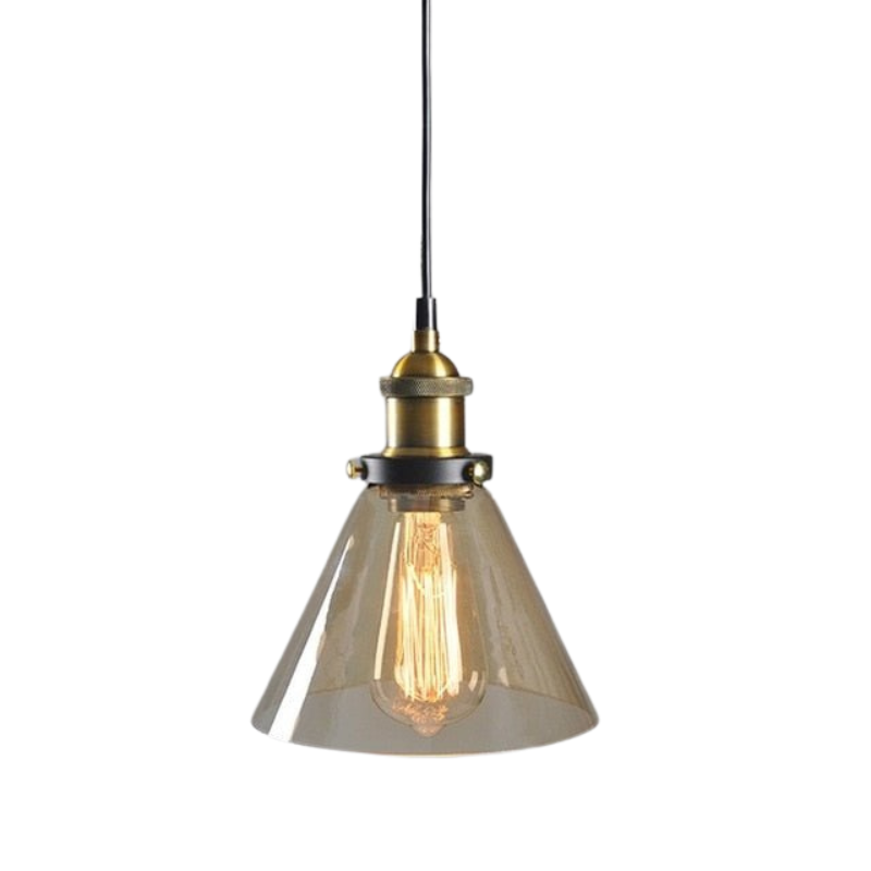 BowLift | GlassHaven – Elegant Industrial Pendant Lamp