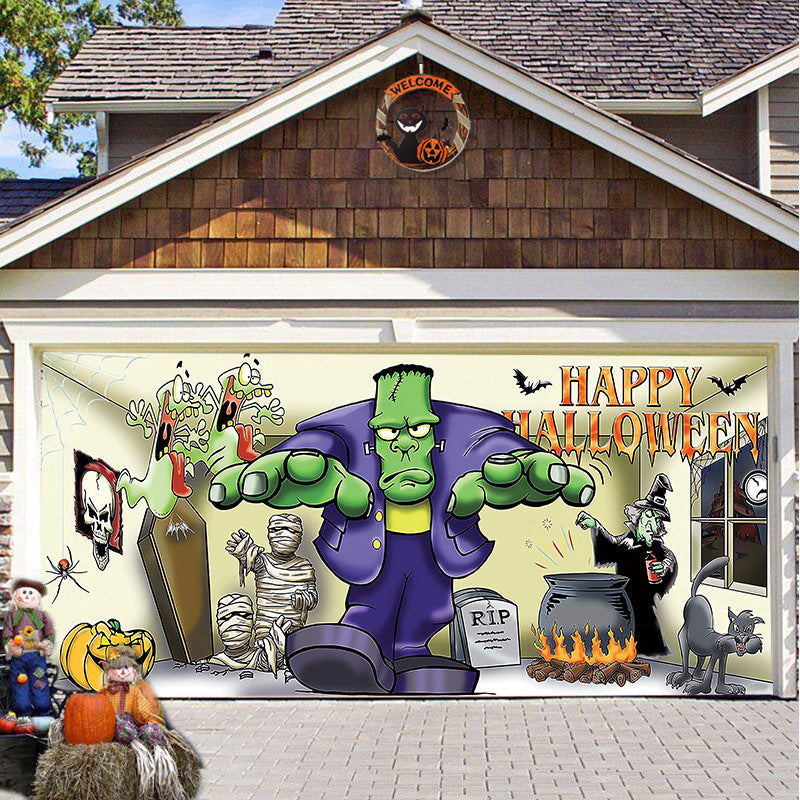 BowLift | Halloween 2024 Garage Door Decoration