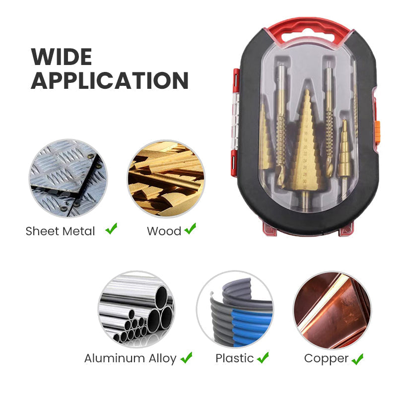 BowLift | High-speed Reaming Pagoda Sawtooth Set(6pcs)