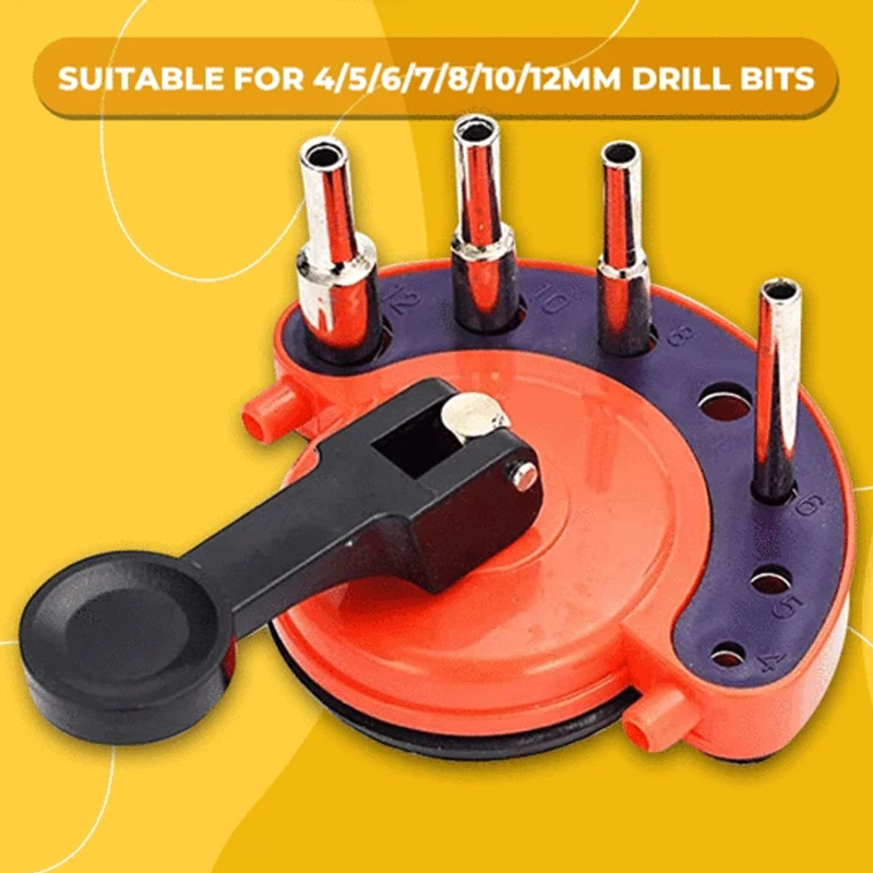 BowLift | Glass Tile Hole Opener Drill Positioner
