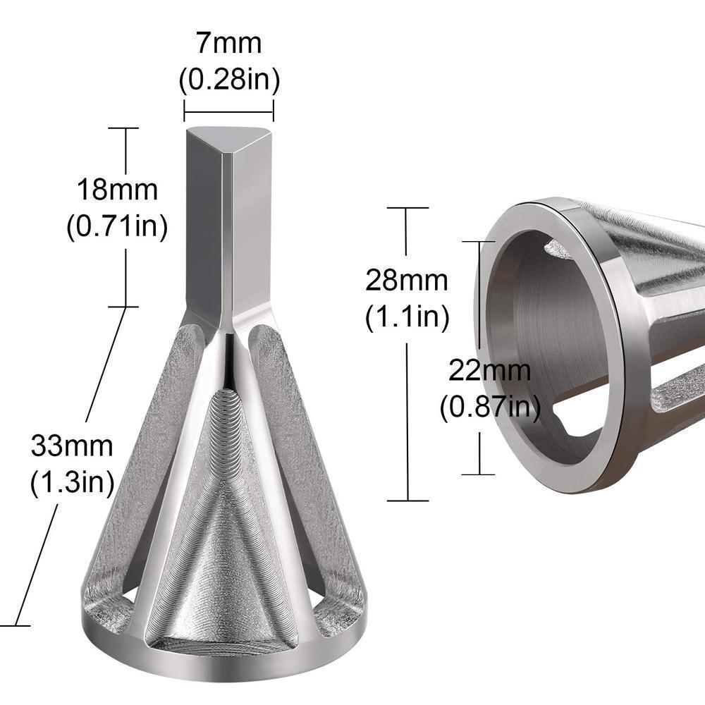 BowLift | Deburring External Chamfer Tool for Drill Bit
