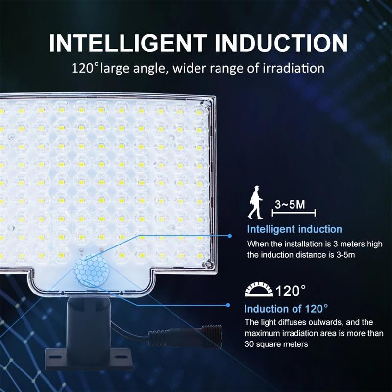 BowLift | 106 LED Solar Outdoor Light with Motion Sensor