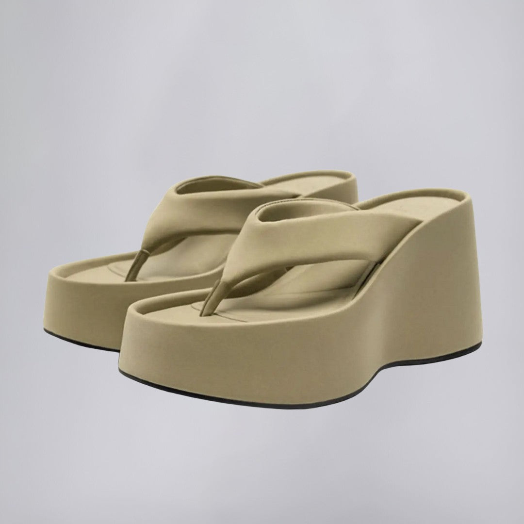 Cushioned Flip-Flops with Non-Slip Sole