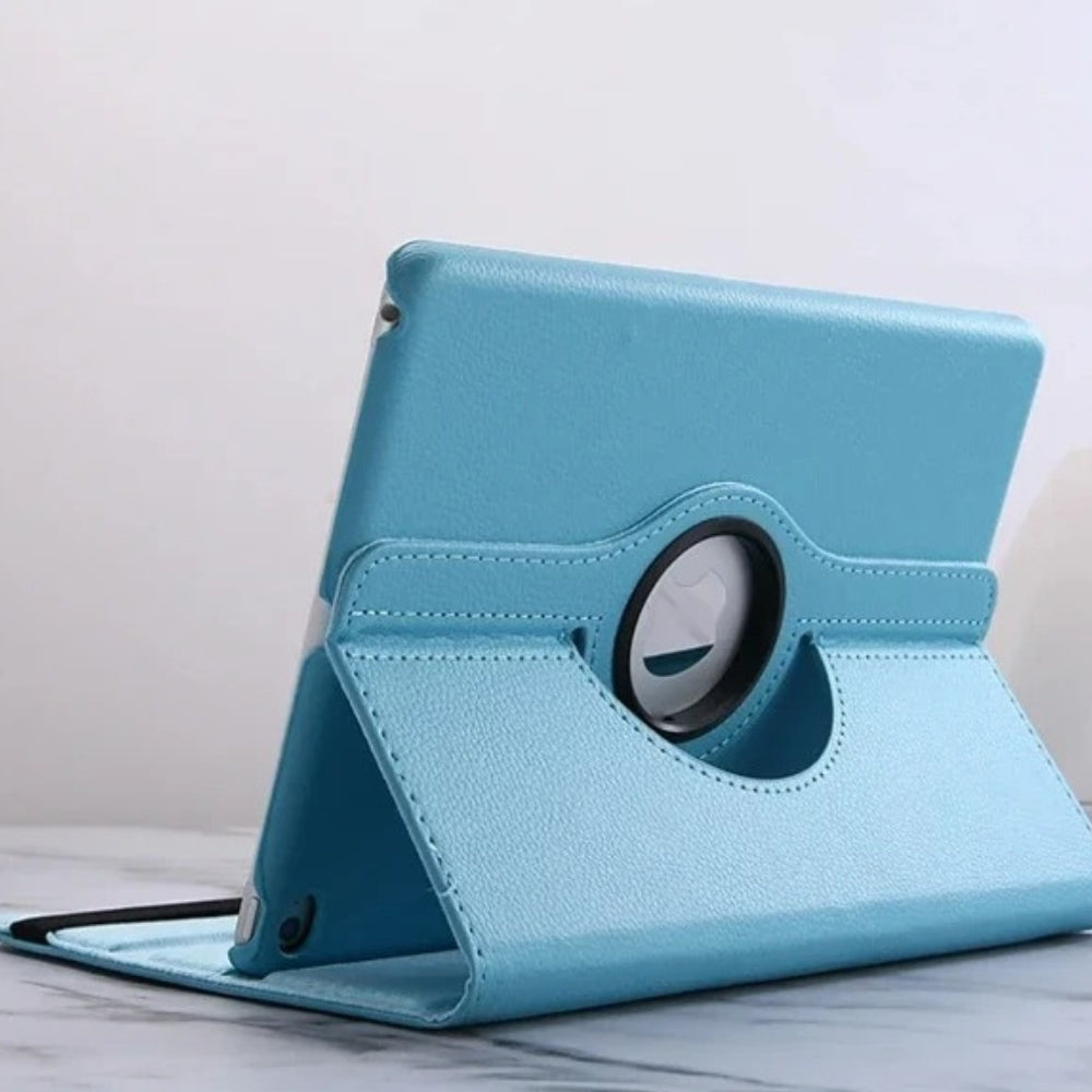 BowLift | 360-Degree Rotating Smart Leather Stand Case for iPad – Auto Sleep/Wake, Protective Cover