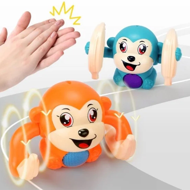 BowLift | Early Infant Electric Flip And Head Monkey Toy