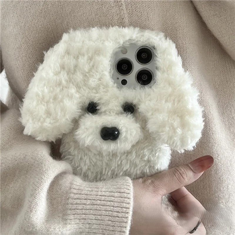 BowLift | Cute Dog Fluffy Snuggly iPhone Case