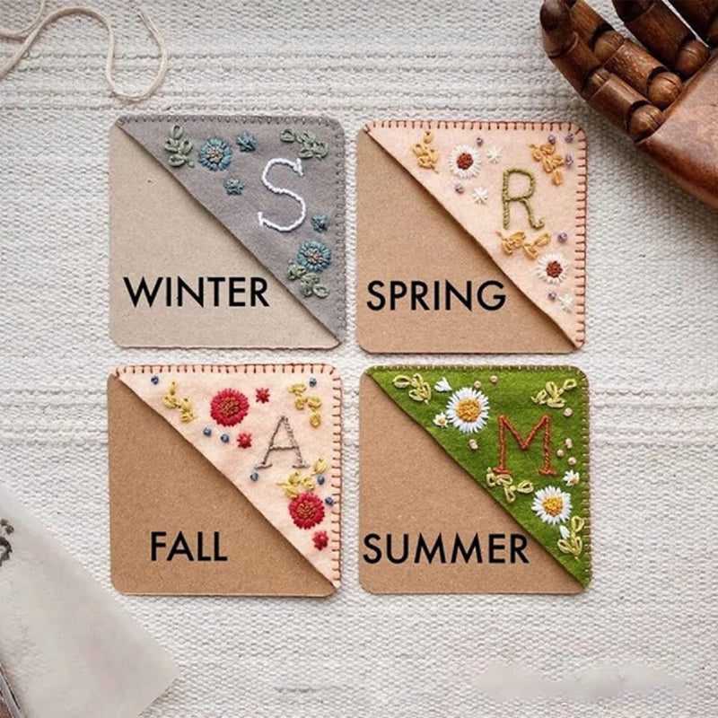 BowLift | Personalized hand-stitched corner bookmark