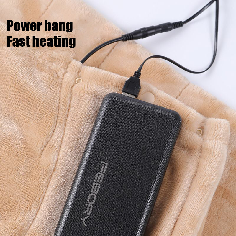 BowLift | Electrically heated flannel blanket with USB charging