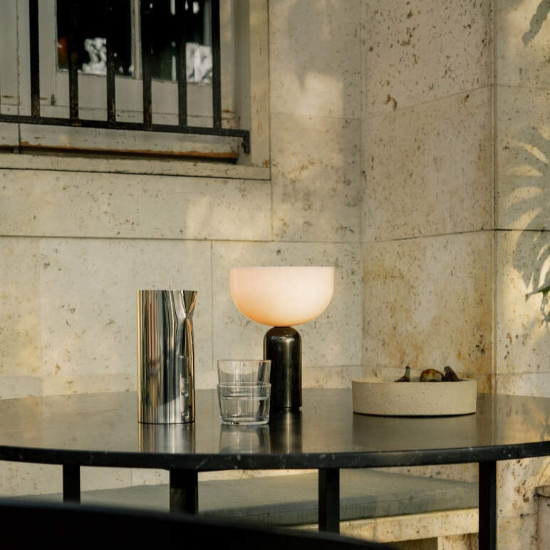 BowLift | MarbleLuxe Lamp - Luxurious Marble Table Lamp with Golden Accents