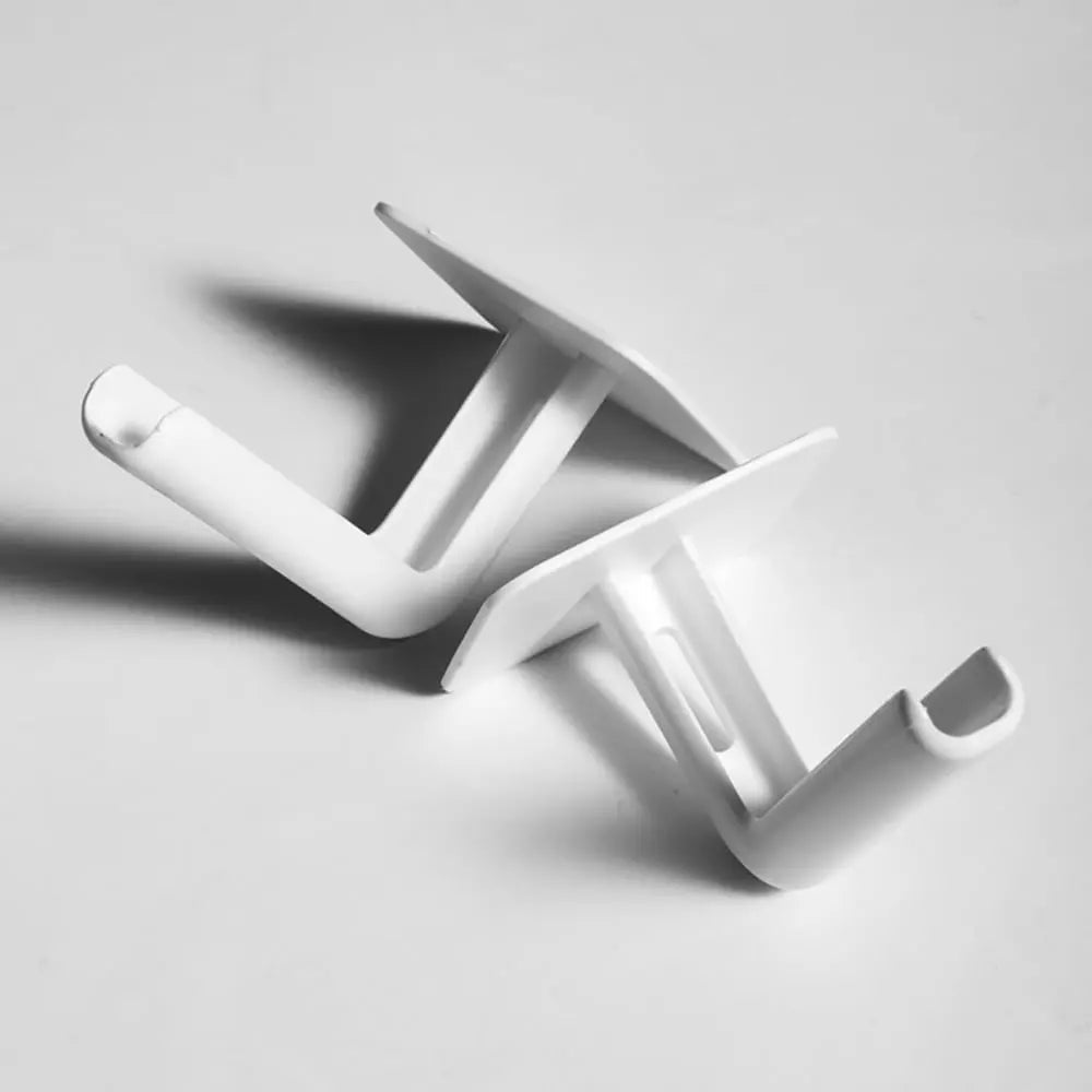 BowLift | 4-piece Self-Adhesive Wall Hooks – sturdy Plastic Hooks for Kitchen, Bathroom & more