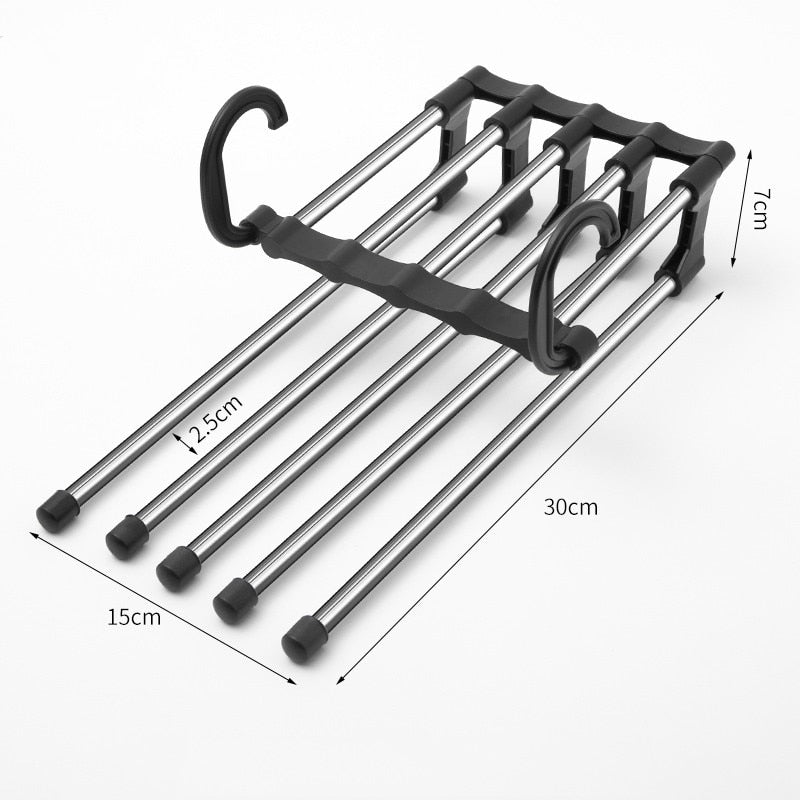 BowLift | 5 in 1 Trouser Rack Hanger