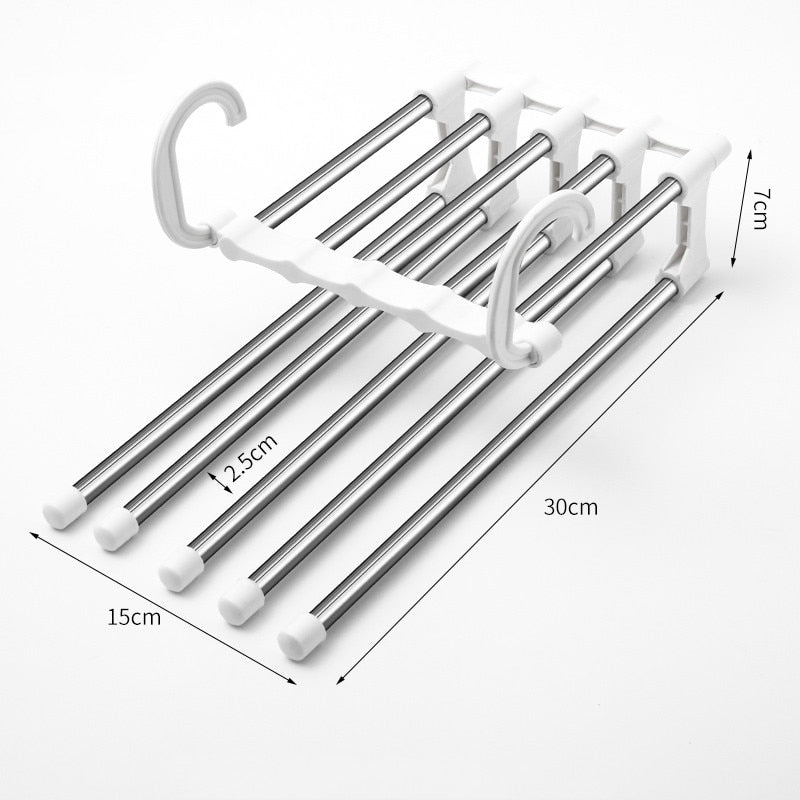 BowLift | 5 in 1 Trouser Rack Hanger