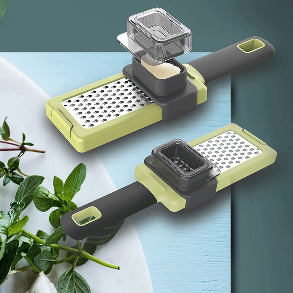 BowLift | Stainless Steel Manual Garlic Grinder
