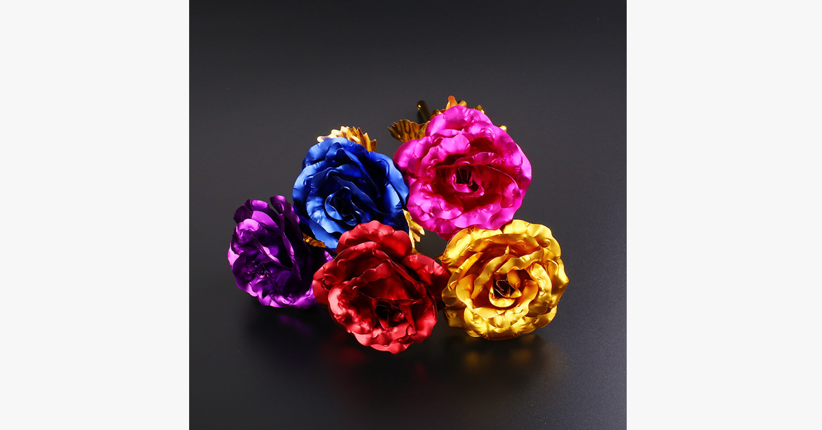 BowLift | 24K Always Gold Plated Rose - Various Colors