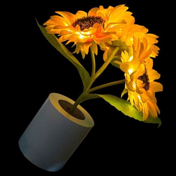 BowLift | Shimmering Sunflower LED Table Lamp