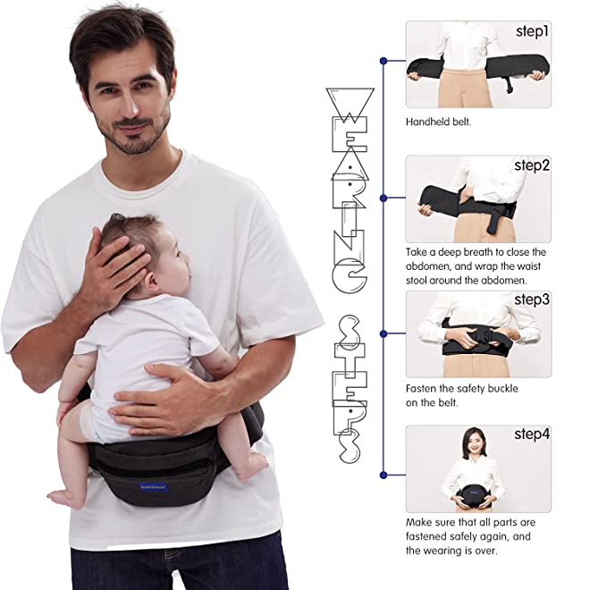 BowLift | Ergonomic Baby Carrier For Children 3-36 Months Old