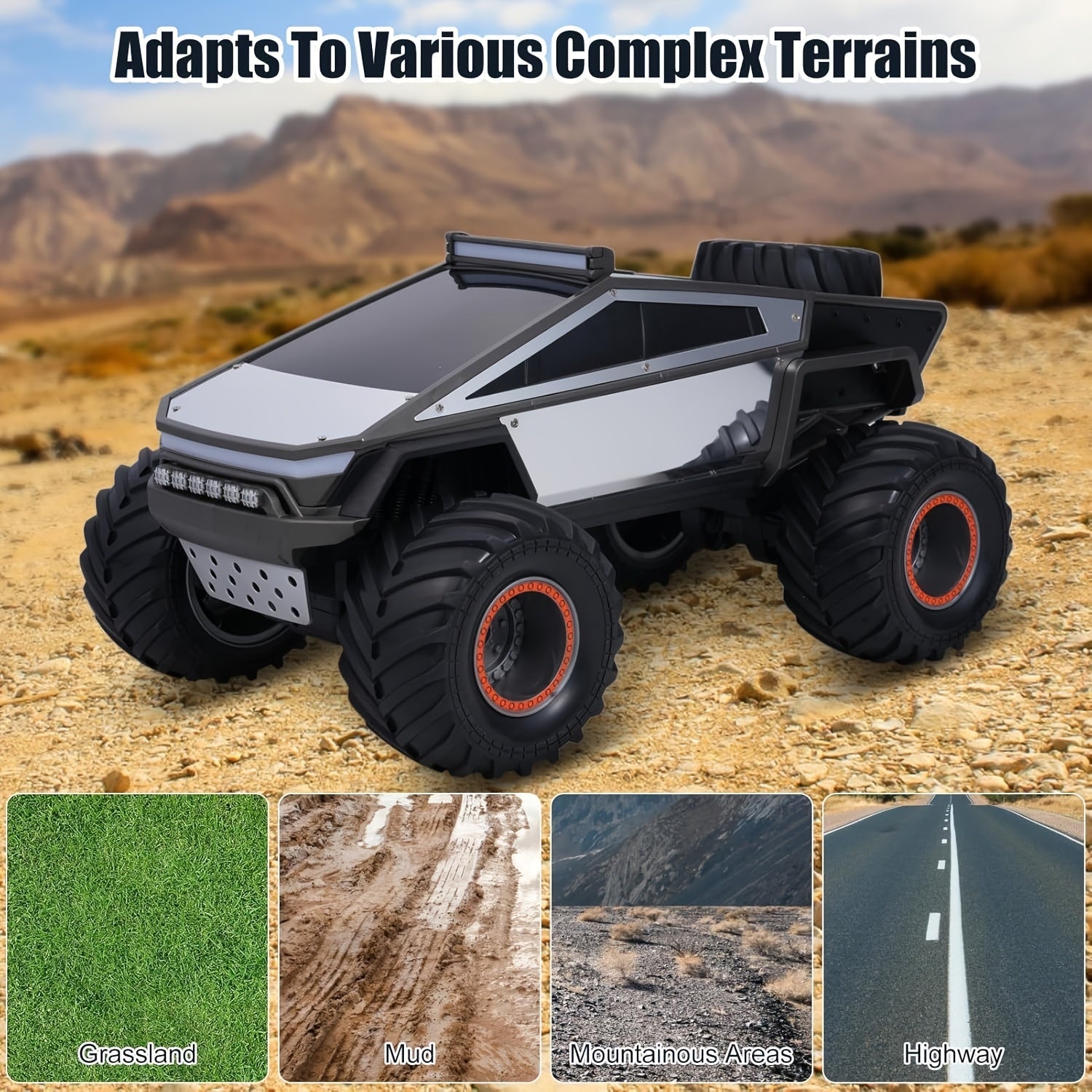 BowLift | Remote Control All Terrain Monster Truck