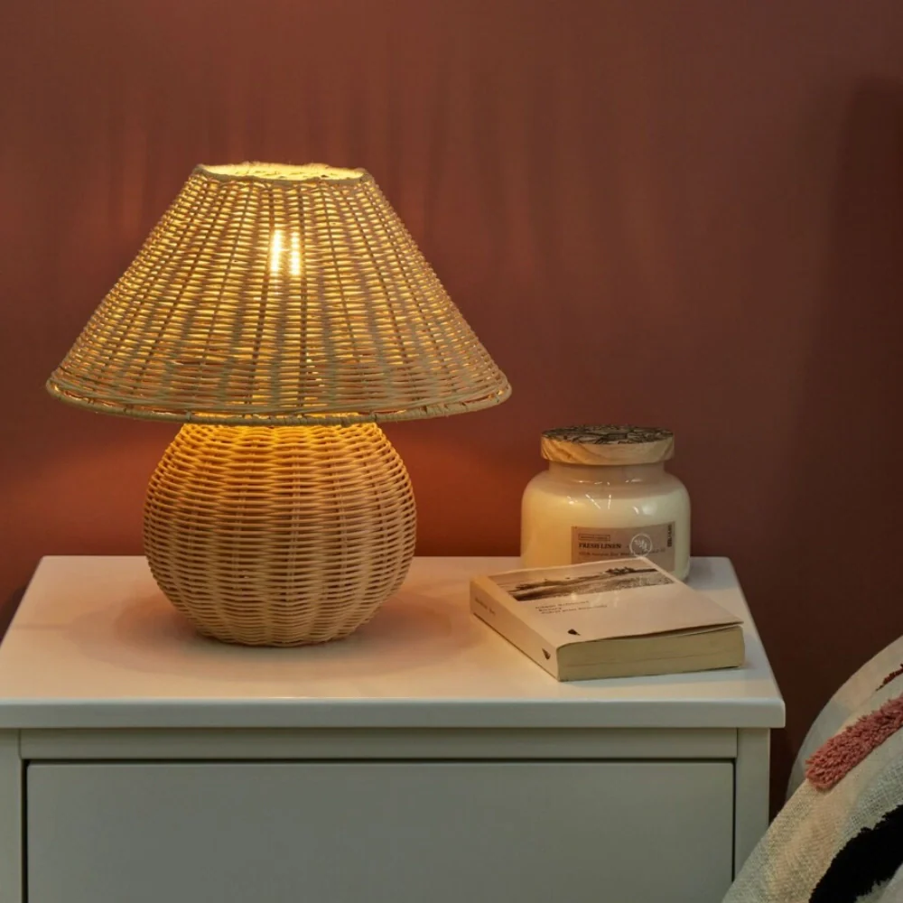 BowLift | WeaveCraft Table Lamp