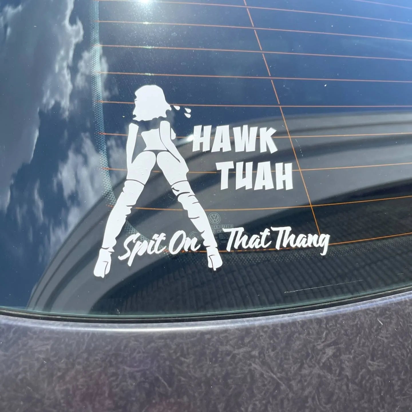 BowLift | Hawk Tuah Sticker | Spit on this thing car