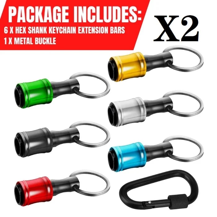 BowLift | 1/4" Hexagonal screwdriver head bracket hiking buckle