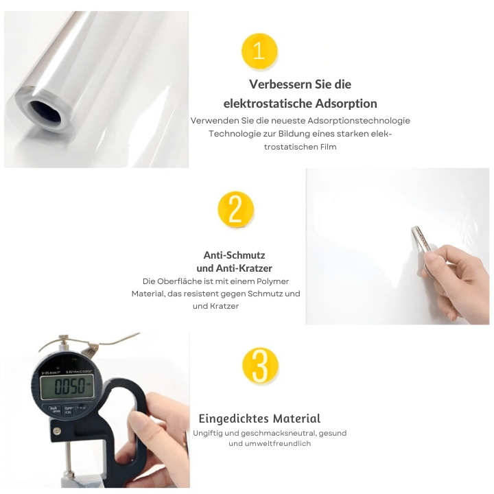 BowLift | Eco-friendly electrostatically absorptive wall protection film