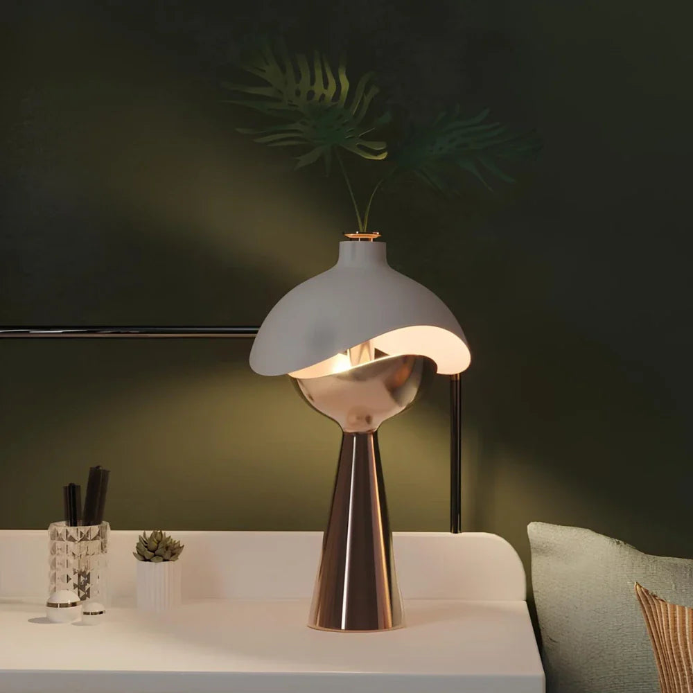 BowLift | LumiDome Sculpted Table Lamp