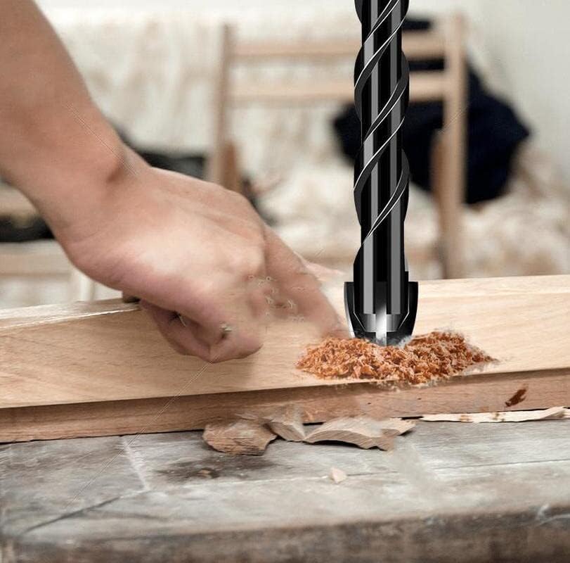 BowLift | Drill Bit Set | 7-Piece Hard Alloy | 4-Edge Cross Design | Tile, Glass & Wood Precision Drilling