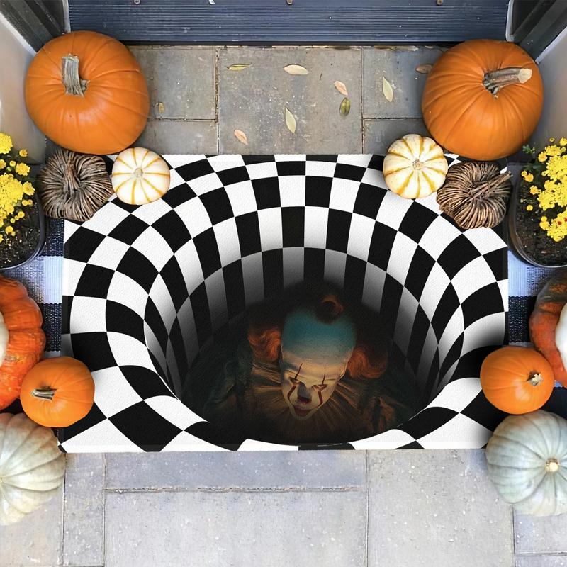 (Halloween Promotion) Clown Trap Visibility Rug for Halloween | Bowlift