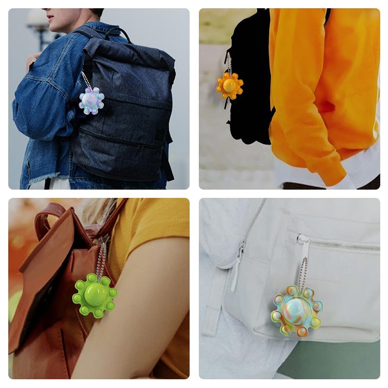 BowLift | Flip-Octopus-Toy Keychain Pendant