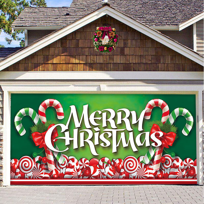 BowLift | Snow Garage Door Banner Ornament