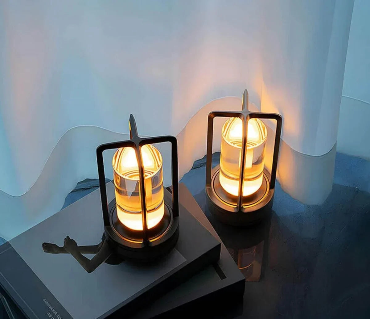 BowLift | Waterproof and Portable Crystal Table Lamp - AuroraGlow