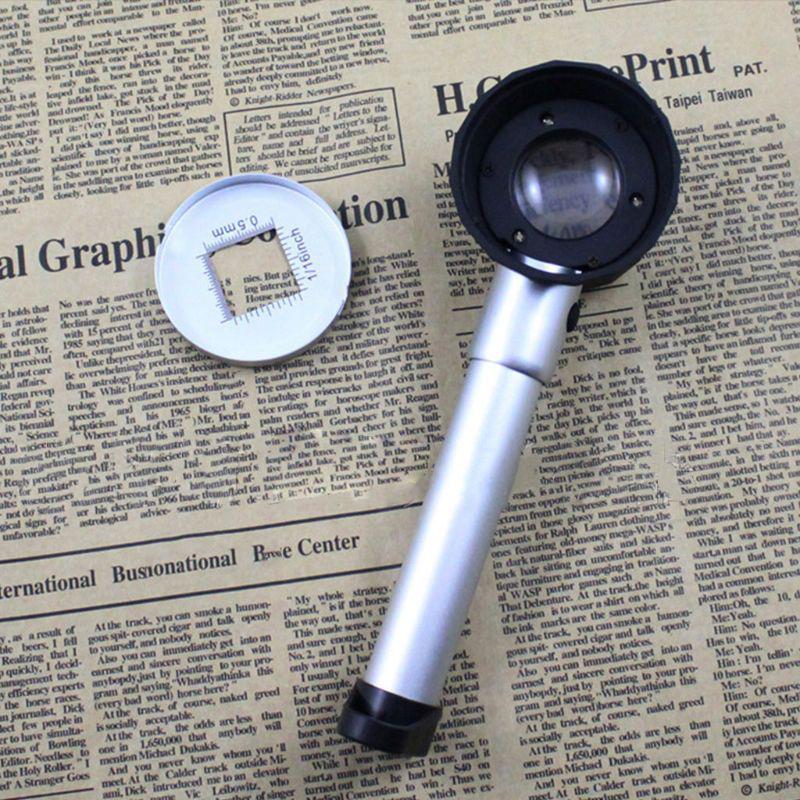 BowLift | 10X Magnifying Glass with Scale and LED Light