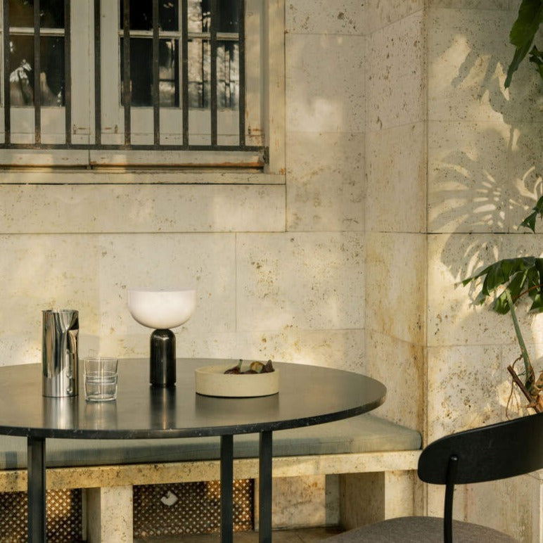 BowLift | MarbleLuxe Lamp - Luxurious Marble Table Lamp with Golden Accents