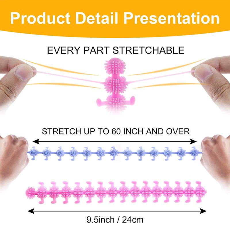 BowLift | 16 Knots Caterpillar Stress Relief Toy