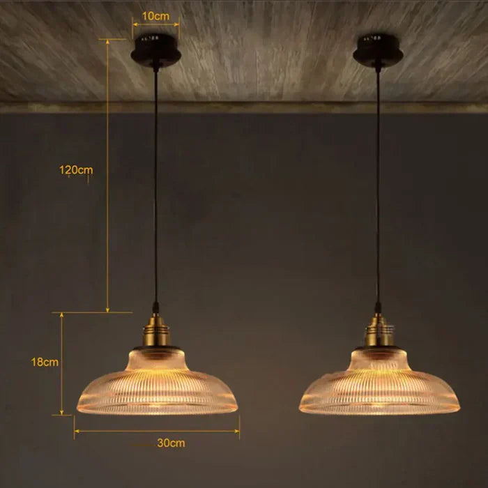 BowLift | Glass Pendant Light | Adjustable Cable, Warm Light Effect & Ideal for Kitchen and Dining Spaces