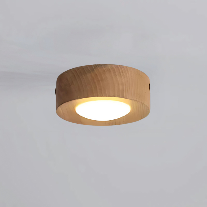 BowLift | UniqueGlow | Nordic wood ceiling light
