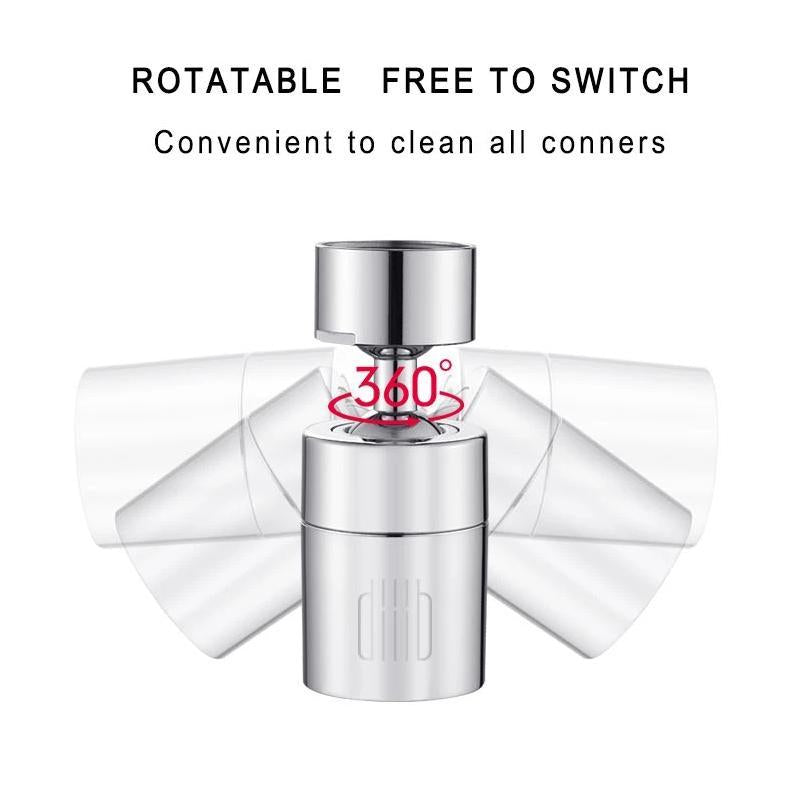 BowLift | Rotatable Dual-Function Bubbler Faucet Head