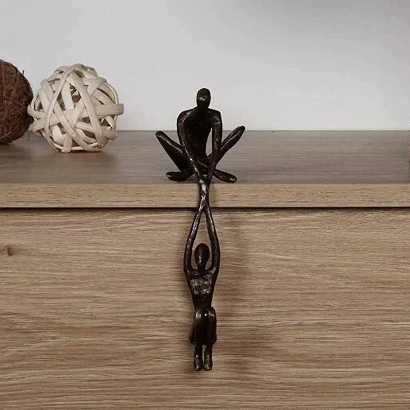 BowLift | Eternal Love & Strength | Sculpture Figurine | Home Décor | Unique Decoration