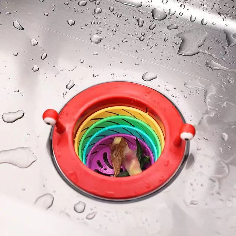 BowLift | Little Monster Colorful Foldable Sink Strainer Basket