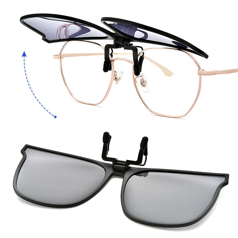 BowLift | New polarized clip-on folding sunglasses
