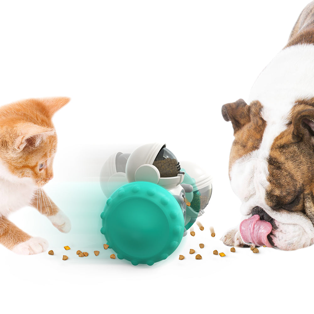 Wobble Food Car – Balance & Slow Feeder Toy for Dogs & Cats