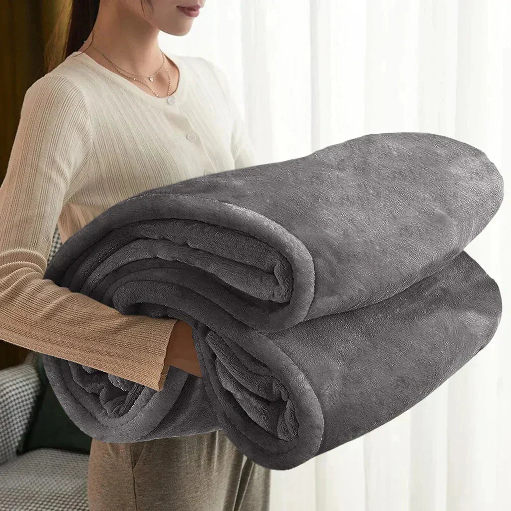 BowLift | Maxime | Cozy Fleece Blanket for All Seasons - Extra Soft and Warm